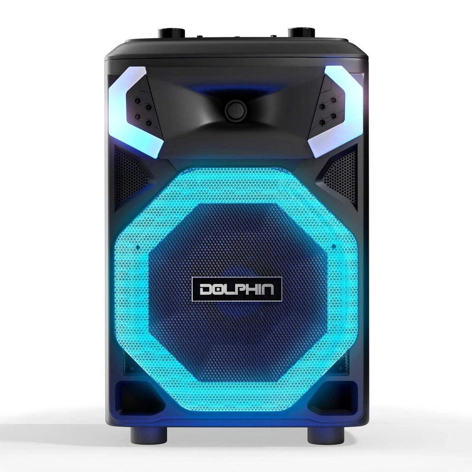 Dolphin BoxParty 3112 – 12” Bluetooth Party Speaker, X-BASS, WaveSync, LED Light - Image 4 of 4