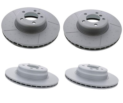 Zimmermann Front 340mm & Rear 330mm Brake Disc Rotors Kit for BMW F30 F32 F33