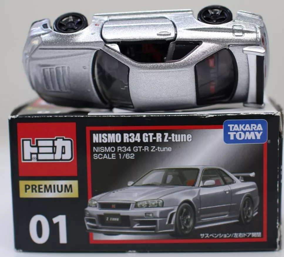Tomica Tomica Premium 01 NISMO R34 GT-R Z-tune box damaged | eBay