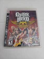 Guitar Hero: Aerosmith (Sony PlayStation 3, 2008) Cib Clean Disc