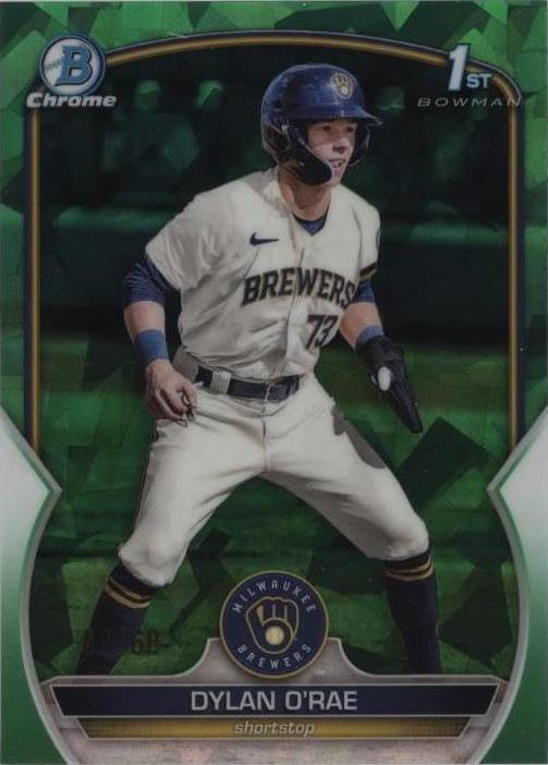 2023 Bowman Sapphire Edition - Chrome Prospects Dylan O'Rae #BCP-143 ...