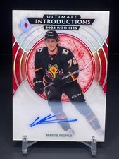 2023-24 UD Ultimate -  Martin Pospisil - Ultimate Introductions Autograph #UI-45