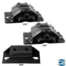 Engine Motor Mounts & Auto Trans. Mount 3Pcs Set for Pontiac Firebird 77-75 