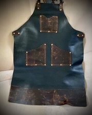 Leather apron. One of a kind hand made Leather Grilling, bbq work Apron
