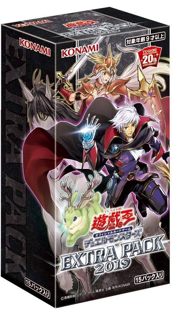Yu-Gi-Oh! OCG Duel Monsters Extra Pack 2019 Box ‎CG1640 1pack=5 x