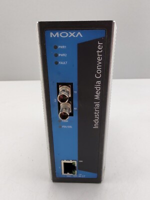 MOXA IMC-101-M-ST Industrial Media Converter Rev. 2.3
