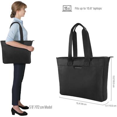 Everki 15.6'' Business 418 Womens Slim Commute Laptop Tablet iPad Padded Tote