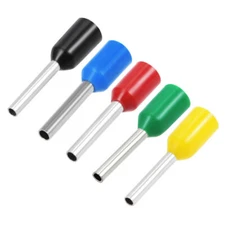 Insulated Cord Pin End Wire Connector Crimp Terminals 14 16 18 20 22 AWG