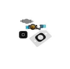 New Home Button Flex Cable Replacement Set For iPhone 5c BLACK