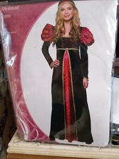 Medieval Tudor Princess Fairytale Storybook Bookweek Fancydress Costume Ex-small