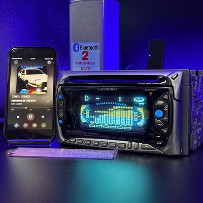 KENWOOD DPX-710MD 2DIN CD MD DSP Spectrum Analyzer EQ Car Audio