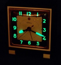 Art Deco Telechron Alarm Clock model 7F76L 