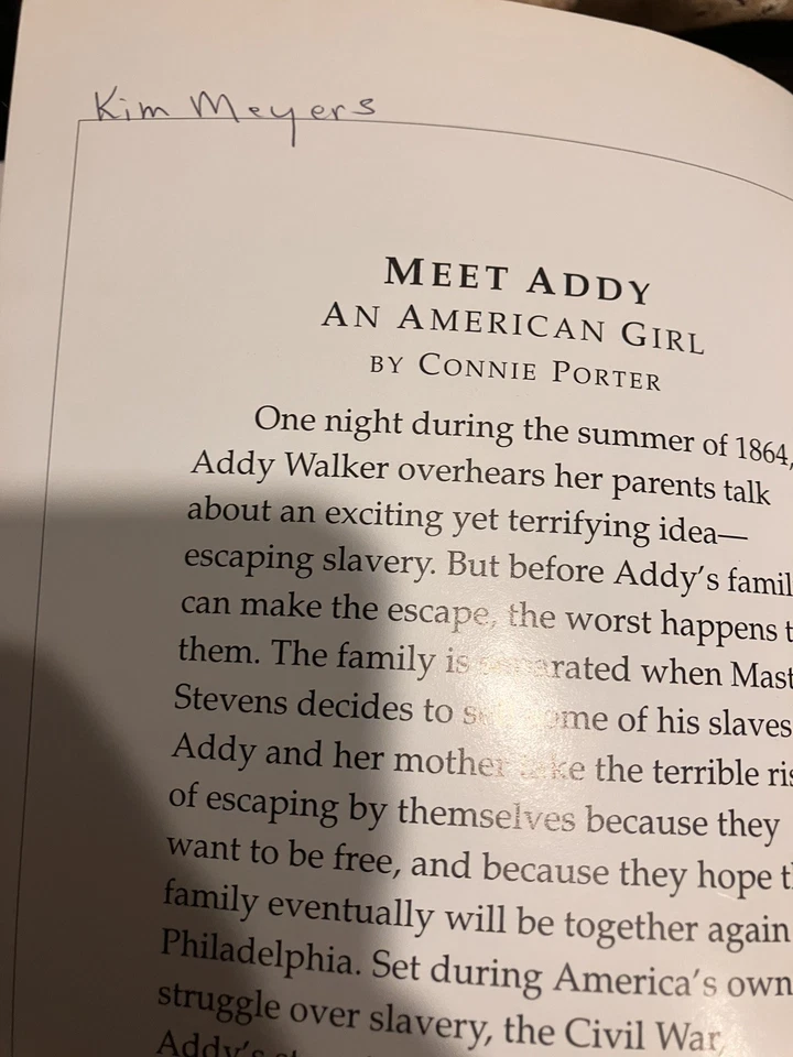 Original American Girl Doll Addy, Accessories and Books - Image 3 of 4