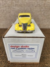Motor City Design Studio 143 Ds-211 1936 Ford Custom 3 Window Yellow