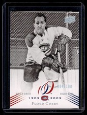 2008-09 Upper Deck Canadiens Centennial Floyd Curry. 004/100 #87