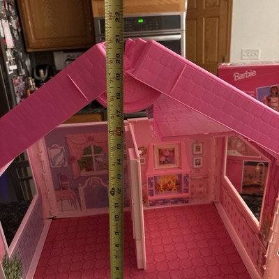 Mattel 1992 Barbie Fold 'n Fun House ( No Accessories) Good