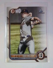 Troy Melton 1st Prospect Paper 2022 Topps Bowman Baseball