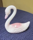 FENTON GLASS 1978 ROSALENE SWAN FIGURINE