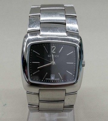 GUCCI 8500Mクオーツ腕時計 ブラック GUCCI Model Number: 8500M Quartz Watch | eBay