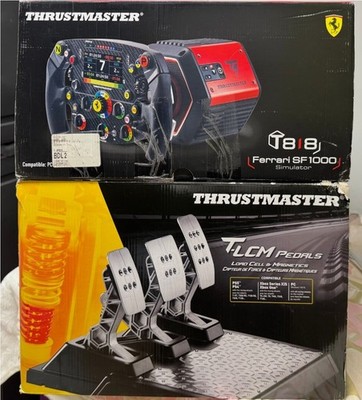 Thrustmaster Ferrari sf 1000, t818, t-lcm pedals