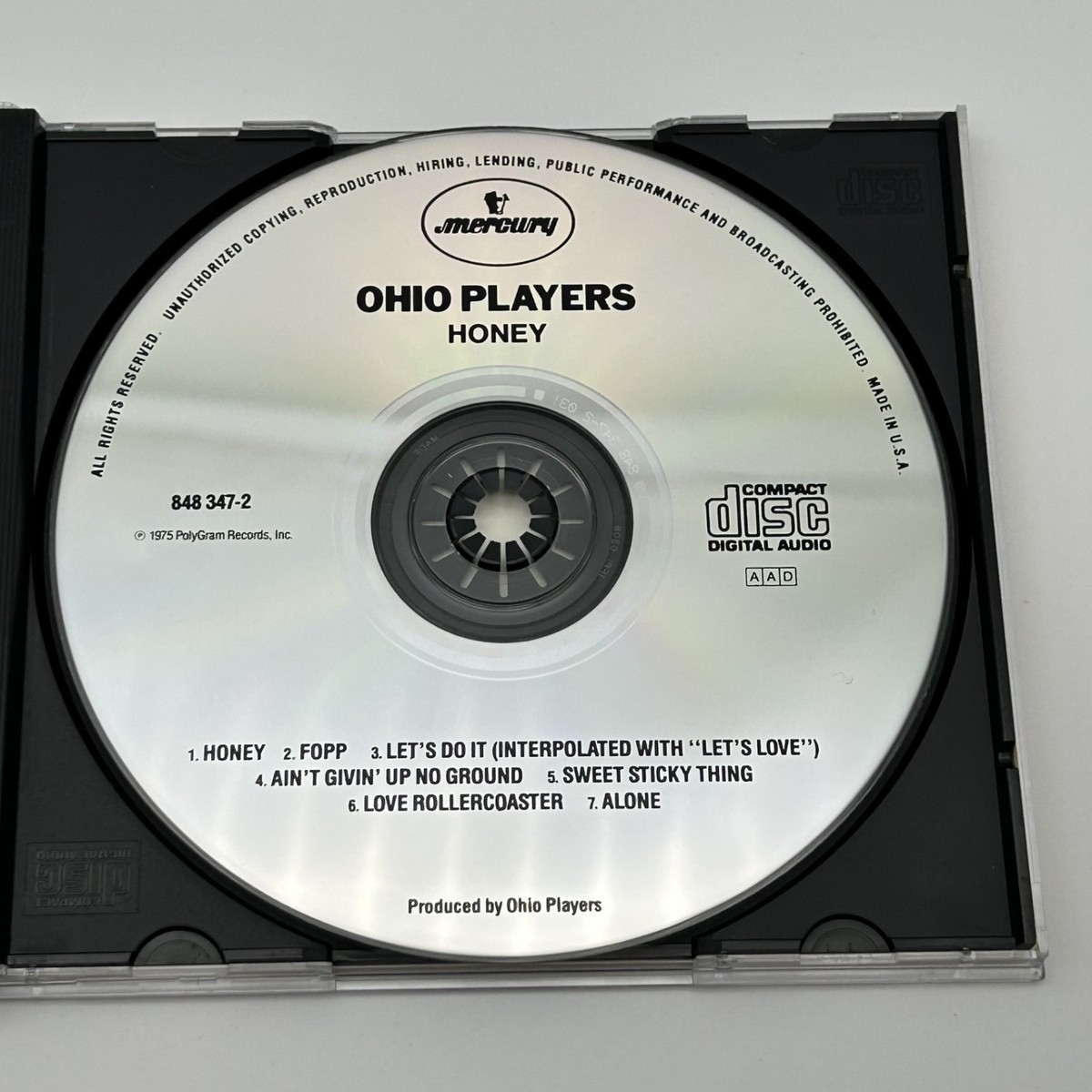 Ohio Players - Honey (CD, 1991, Reissue, Repress, PolyGram) | eBay