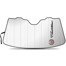 Cadillac Logo Logo Stand Up Universal Fit Auto Windshield Sun Shade