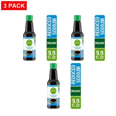 Simple Truth Organic Reduced Sodium Tamari Sauce 9.95 fl oz - Pack of 3