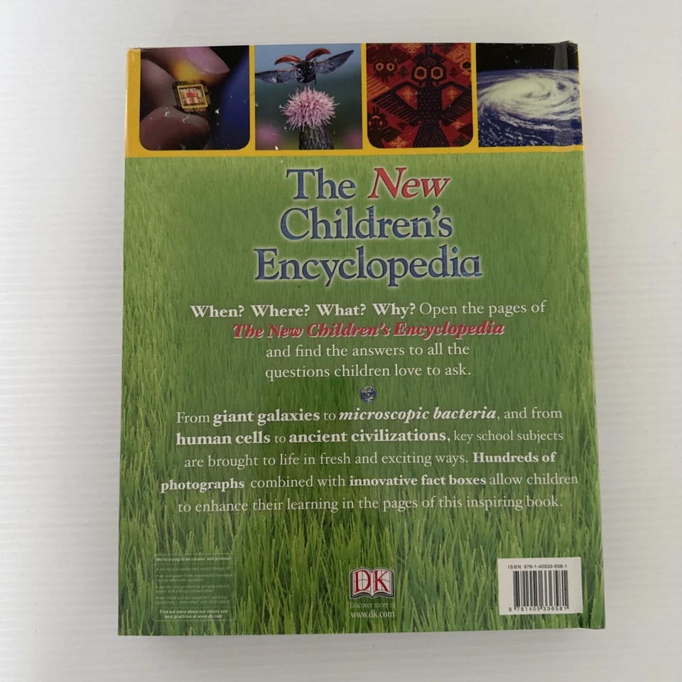 DK The New Children's Encyclopaedia Colour Illustration Large Hardcover Answers - image 2 of 4