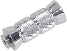 Accutronix Chrome Knurled Shifter Brake Peg 2...