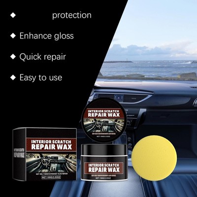 Car Scratch Removal Wax Auto Paint Polishing Scratch Cleaning 100g Kit T7A1