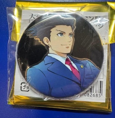 Great Capcom Exhibition Metal Can Badge Phoenix Wright - Ace Attorney