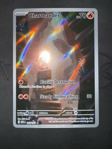 Pokémon TCG Charmander Scarlet & Violet 168/165 NM Condition
