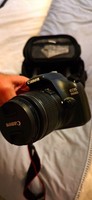 Canon EOS 1100D 12MP Digital SLR Camera Black with EF-S 18-55mm Lens