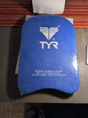 TYR Junior Kickboard Swimming Training Aid, Pool Exercise One Size, Blue 