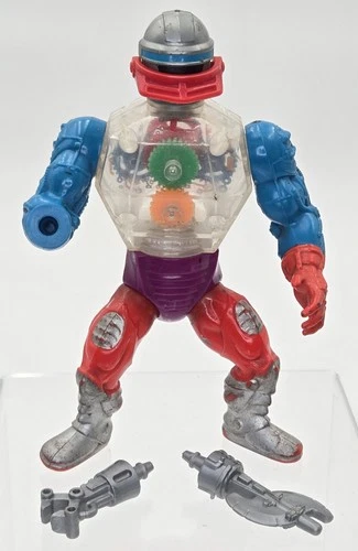 VTG ROBOTO Masters Of The Universe He-Man Action Figure Near Complete