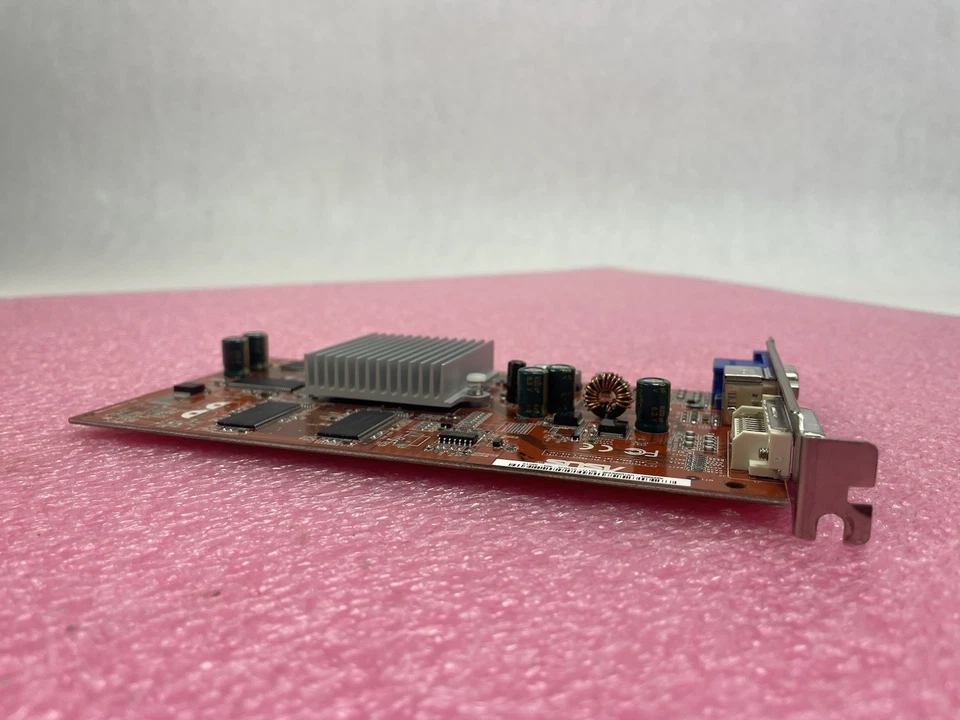 ASUS A9250 GE ATI Radeon 9250 256MB Video Graphics Card DVI VGA S-Video - Image 4 of 4