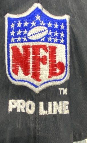Vintage Starter NFL Men Black Los Angeles Raiders Pullover Jacket Size XL - Picture 4 of 11