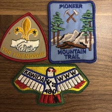 Vintage Boy Scout Patch Lot Kawida Lodge 480 ...