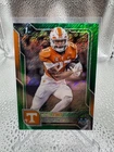 2025 Bowman Chrome University Football Green Shimmer Refractor Peyton Lewis #97