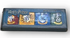 Harry Potter | Hogwarts Crest Tins Gift Box, Set 4 Tins NIB Empty