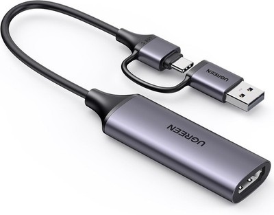 Video Capture Card 4K HDMI auf USB C, 1080P Grabber für Gaming Livestreaming PC