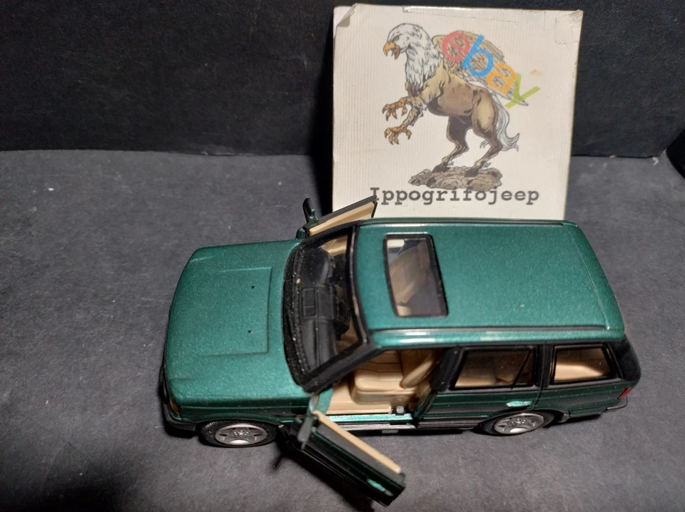 Modellino Hongwell Range Rover 4.6 HSE 2003 verde scala 1:43 - Immagine 3 di 4