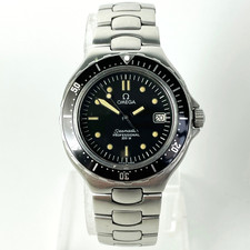 OMEGA Seamaster Pre Bond Watch 396.1052 Professional Diver 200m black steel mens