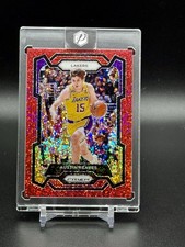 Panini Prizm Red Sparkle Prizm Austin Reaves #76 Lakers 2023-24 NBA