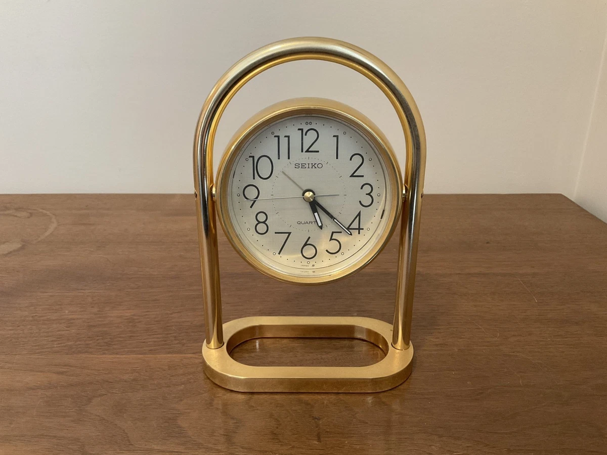 Seiko Collectible Desk, Mantel & Shelf Clocks 1970-1979 Time