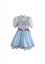 Rubies Kids Wizard of Oz Dorothy Premium Costume with Dress  Shoe Covers M 8-10