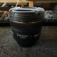 Sigma 50mm f/1.4 EX DG HSM Lens - Fits Canon EOS DSLR cameras (EF mount)