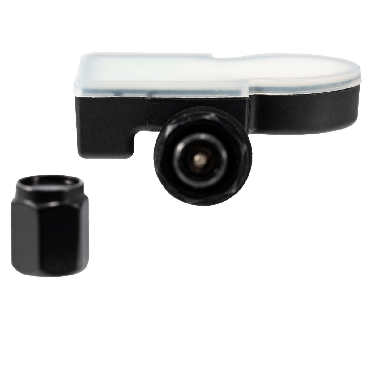 1x TPMS Tire Pressure Sensor with Black Metal Valve for JAC HeYu