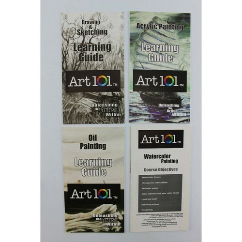 Art 101 Paint Kit: 30 Watercolor • 28 Acrylic • 30 Pastel Sticks/24 Pastel Cakes - Picture 6 of 9