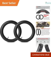 2-Pack Dirt Bike Inner Tubes 14-inch 2.5/2.75 Wide Universal Fit Off-Road
